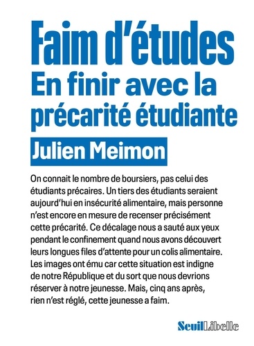 Faim d'études. En finir avec la précarité étudiante