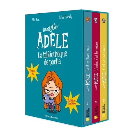 Mortelle Adèle Tomes 1 à 3 . Edition limitée