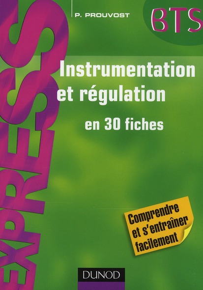 Instrumentation et régulation en 30 fiches BTS