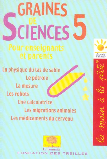 Graines de sciences. Tome 5