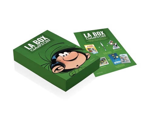 Gaston : La BOX Gaston. Avec le tome 22 : Le retour de Lagaffe ; un bic 4 couleurs exclusif Gaston ;