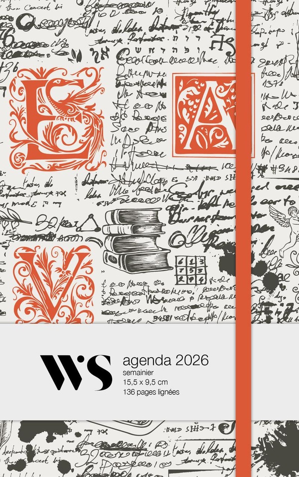 Agenda Livres et écriture. Edition 2026