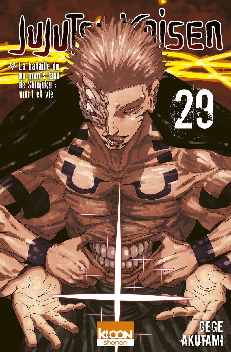 Jujutsu Kaisen Tome 29 : La bataille du no man's land de Shinjuku : mort et vie