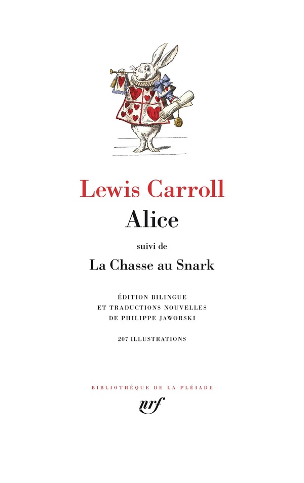 Alice. Suivi de La chasse au Snark, Edition bilingue français-anglais