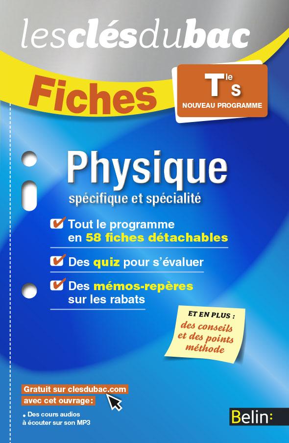 Physique Tle S spécifique et spécialité