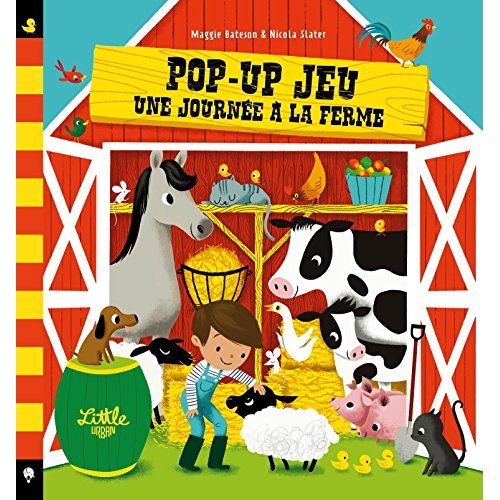 Une journée à la ferme. Pop-up jeu