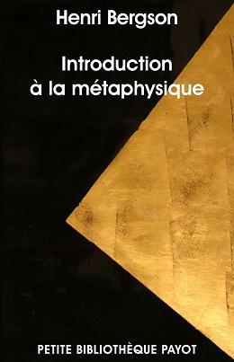 Introduction à la métaphysique
