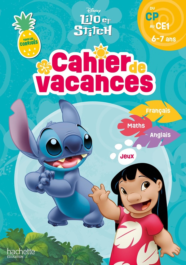 Cahier de vacances Lilo et Stitch. Du CP au CE1, Edition 2025
