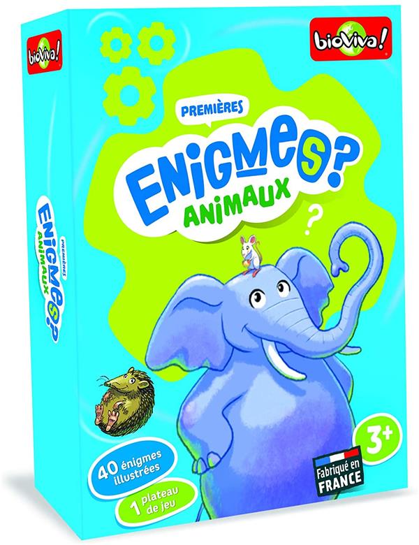 MES PREMIERES ENIGMES - ANIMAUX