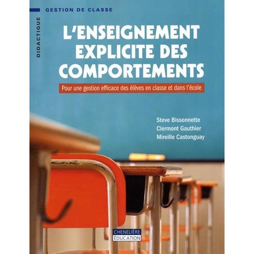 Enseignement explicite des comportements