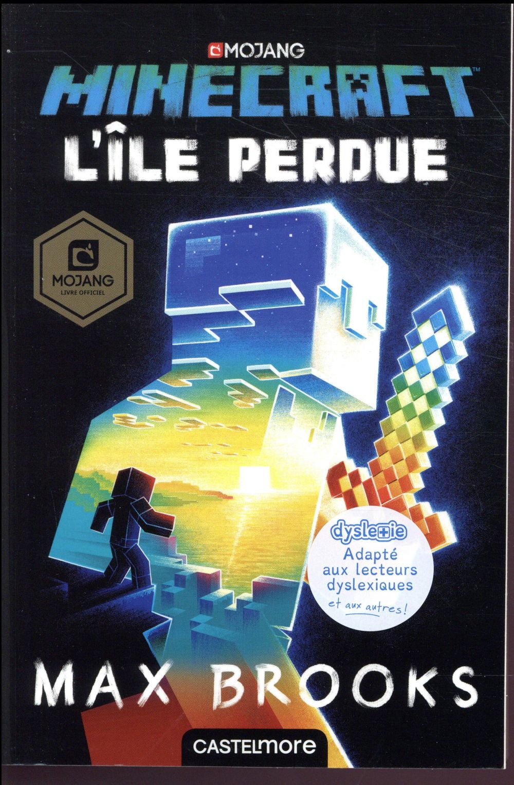 MINECRAFT OFFICIEL : L'ILE PERDUE (VERSION DYSLEXIQUE)