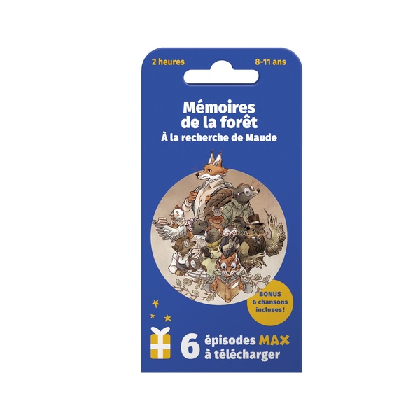 MAX- CARTE MEMOIRES DE LA FORET - A LA RECHERCHE DE MAUDE - LA BOITE A HISTOIRES