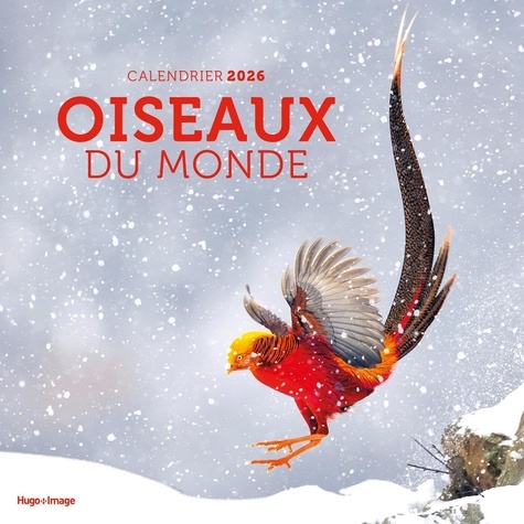 Calendrier Oiseaux du monde. Edition 2026