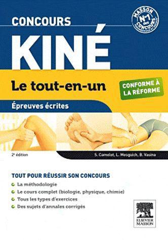 Kiné. Epreuves écrites, 2e édition