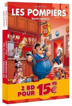 Les Pompiers : Pack découverte en 2 volumes. Tome 18, Sacré numéro ; Les pompiers à travers les âges