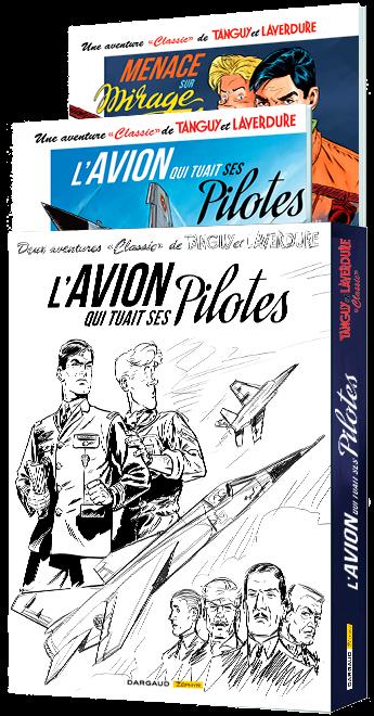 Une aventure "Classic" de Tanguy et Laverdure Tomes 1 et 2 : Menaces sur mirage F1 ; L'avion qui tua