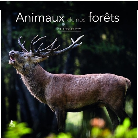Calendrier Animaux de nos Forêts. Edition 2026