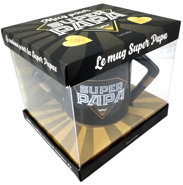 Coffret Le mug Super Papa. Avec le mug