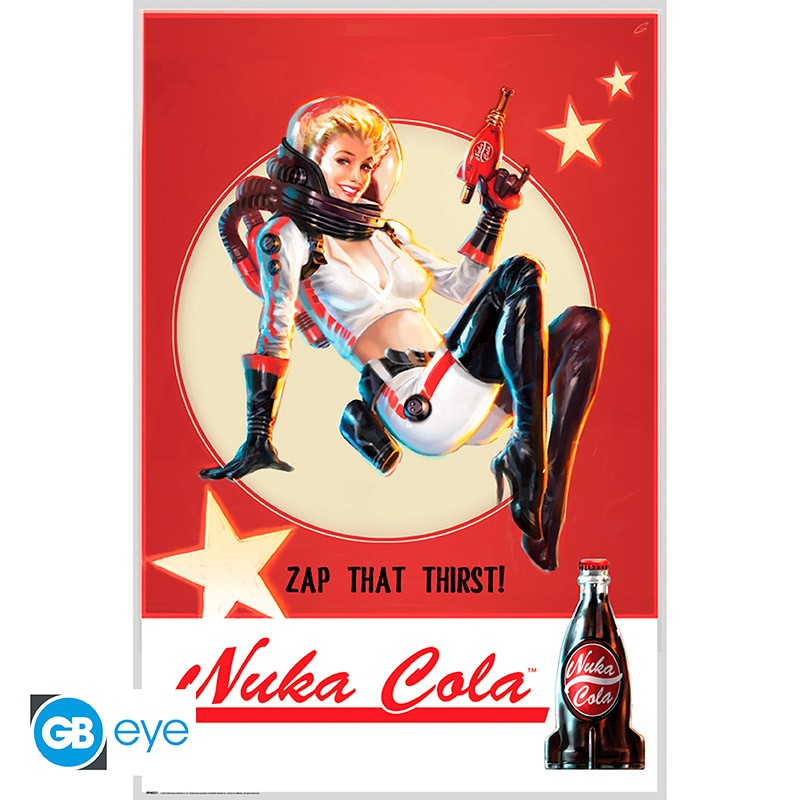 Fallout - Poster maxi roulé 91,5 x 61 cm : Nuke Cola