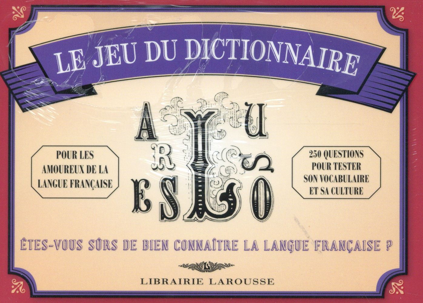 Le jeu du dictionnaire. Avec 60 cartes et 36 pions