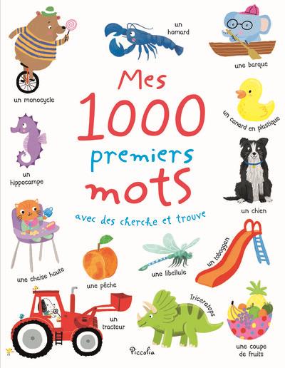 Mes 1000 premiers mots avec des cherche et trouve