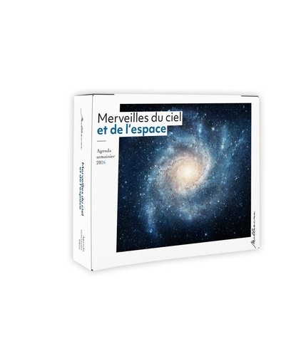 Agenda semainier Merveilles du ciel et de l'espace. Edition 2026