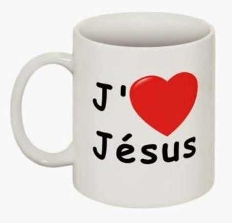 Mug j'aime Jésus - D5