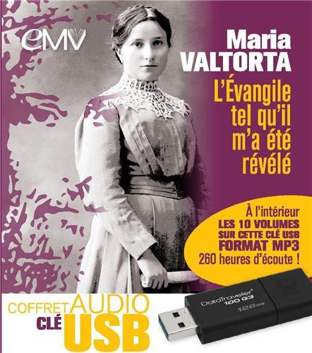 Coffret l'Evangile tel qu'il m'a été révélé. Avec 1 CD, avec 1 Clé USB