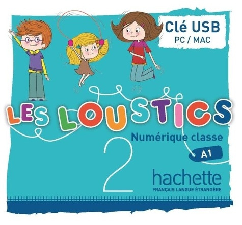 Les Loustics 2 Manuel numérique interactif pour l'enseignant. Clé USB