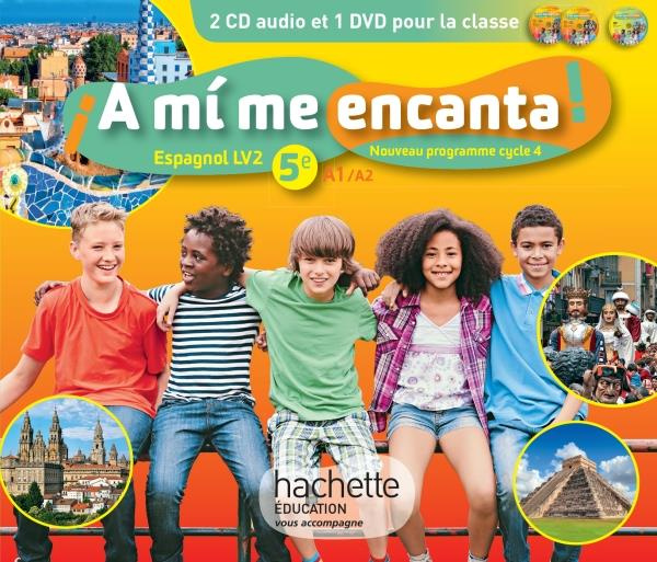 A MI ME ENCANTA ESPAGNOL CYCLE 4 / 5E LV2 - ED. 2016 - AUDIO