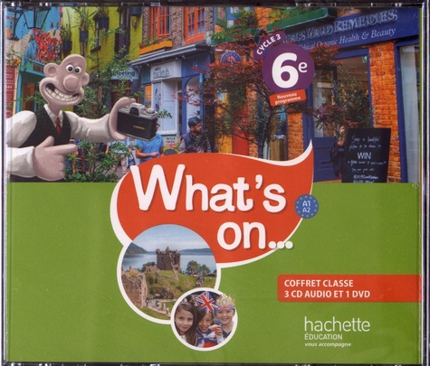 What's on... 6e A1-A2. 1 DVD   3 CD AUDIO