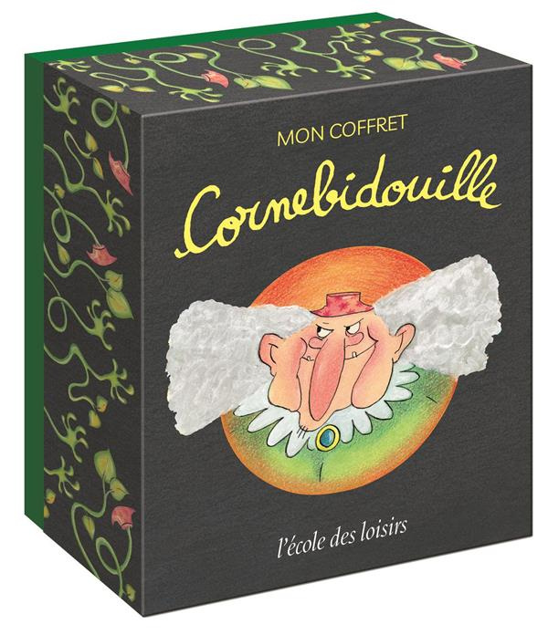 Mon coffret Cornebidouille. Le livre Cornebidouille, le jeu Le mistigrouille de Cornebidouille et un