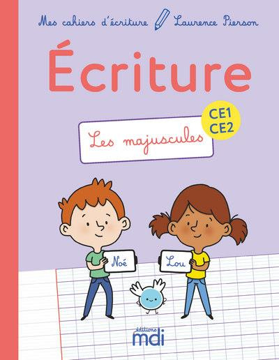 Ecriture CE1-CE2 Les Majuscules. Pack de 5 exemplaires
