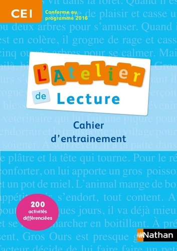 PCF - Atelier lecture 5 exemplaires CE1