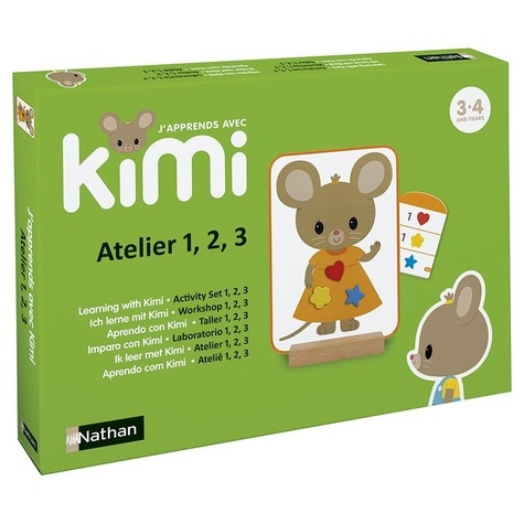 J'APPRENDS AVEC KIMI - ATELIER 1, 2, 3 - 4 ENFANTS - PCF