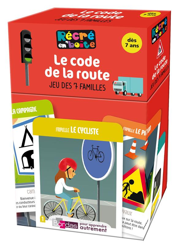 Le code de la route. Jeu des 7 familles