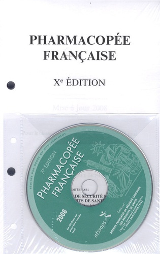 MISE A JOUR 2008 - PHARMACOPEE FRANCAISE AVEC CD ROM