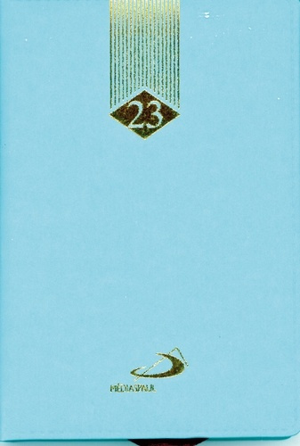 Agenda Médiaspaul 2023 couleur vert clair