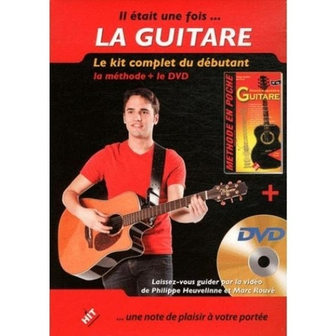 Il était une fois... la guitare. Le kit complet du débutant, avec 1 DVD