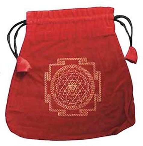 BOURSE VELOURS ROUGE - PROTECTION