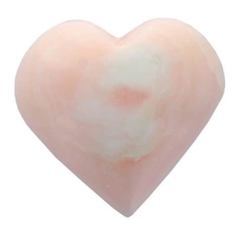 COEUR MANGANO CALCITE ENTRE 150 ET 200 GRAMMES