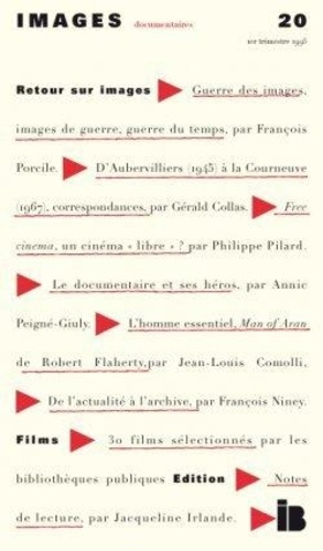 Images documentaires N° 20 : Retour sur images