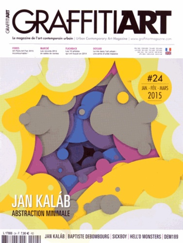 Graffiti Art N° 24 : Jan Kalab. Abstraction minimale