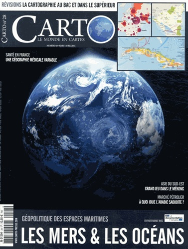 Carto N° 28 Mars-avril 2015 : Les mers et les océans