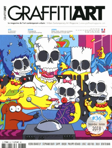 Graffiti Art N° 36, décembre 2017-janvier 2018