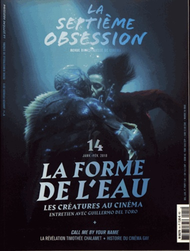 La septième obsession N° 14, janvier-février 2018 : La Forme de l'eau. Les créatures au cinéma