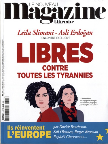 Le Nouveau Magazine Littéraire N° 5, mai 2018 : Libres contre toutes les tyrannies