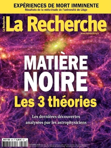 La Recherche N° 540, octobre 2018