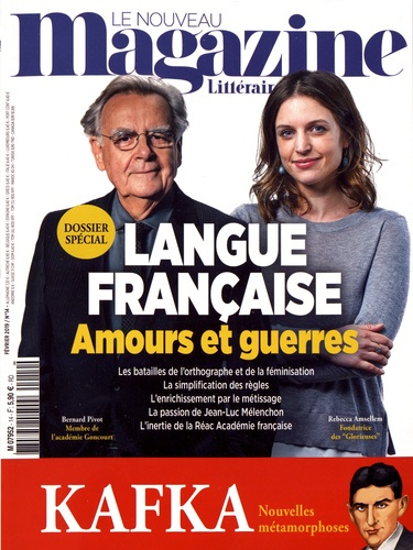 Le Nouveau Magazine Littéraire N° 14, février 2019 : Langue française. Amours et guerres