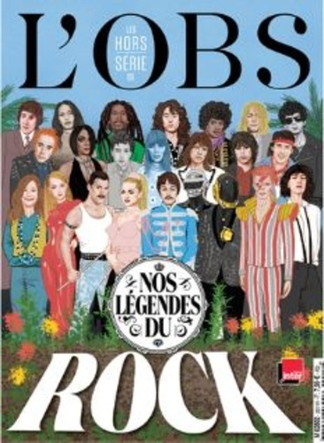 Les Hors-série de l'Obs N° 106, décembre 2020 : Nos légendes du rock